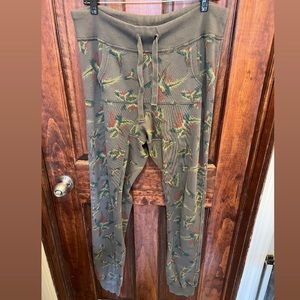 S.C.O.U.T. Parrot Print Joggers Sweatpants